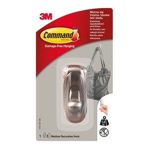 3M Command Medium Decorative Hook