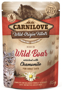 Carnilove Cat Food Wild Boar & Chamomile 85g
