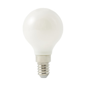 Diall LED Bulb G45 E14 5.5W 500lm DIM, frosted, warm white