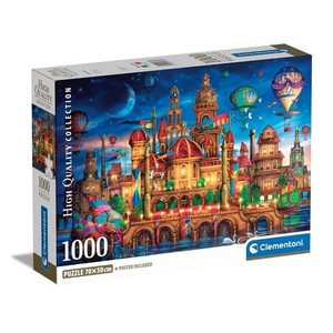 Clementoni Jigsaw Puzzle Compact Downtown 1000pcs 10+