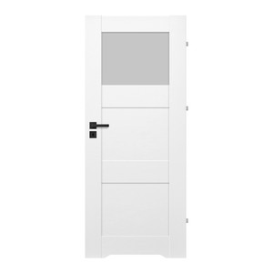 Internal Door, Undercut, Tre 70, right, white