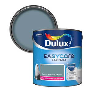 Dulux EasyCare Bathroom Hydrophobic Paint 2.5l functional denim