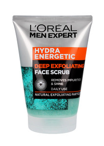 L'Oreal Men Expert Hydra Energetic Unclogging Pores Face Scrub 100ml