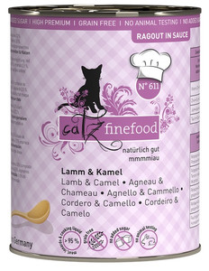 Catz Finefood Ragout N.611 Lamb & Camel 380g