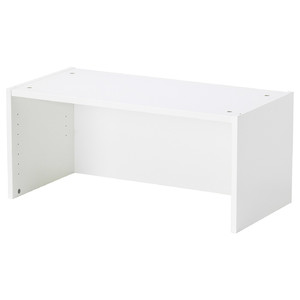 BILLY Height extension unit, white, 80x40x35 cm