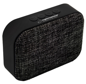Esperanza Bluetooth Speaker with FM Radio Samba, black