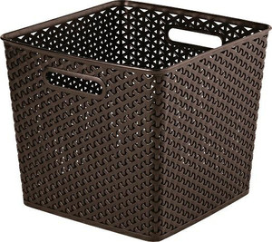 Curver Storage Basket 25l, dark brown