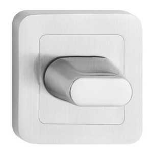 Colours Door Escutcheon Inya, lower, satin nickel