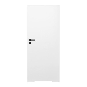Non-rebated Internal Door Exmoor 70, undercut, right, white