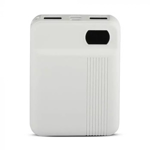 V-TAC Power Bank Powerbank 10000mAh 2.0/2.1A, white