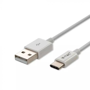 V-TAC Cable USB Type-C 1m 1.0A, white