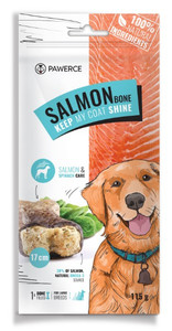 Pawerce Salmon Bone for Dogs Large Breeds 1pc/115g