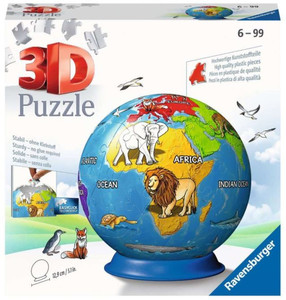 Ravensburger 3D Puzzle Children's Globe 72pcs 6+