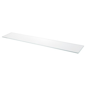 GoodHome Glass Shelf Imandra 65.8 x 11 cm