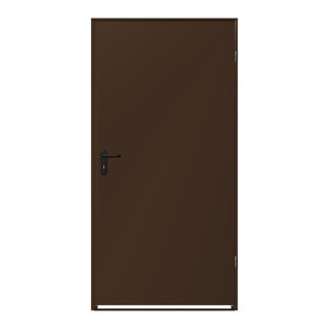 Hormann Steel Door ZK ISO 800 x 2000 mm, brown