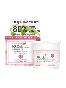 Floslek Rose for Skin Rejuvenating Rose Day Cream - Refill Vegan 50ml