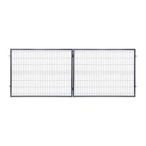 Double Swing Gate 400 x 150 cm, anthracite