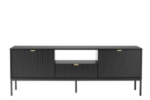 TV Bench Lamello, black