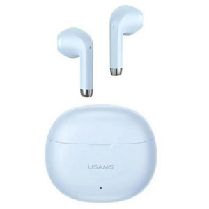 USAMS Headphones Earphones Bluetooth 5.3 TWS Rhymbo, blue