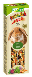 Nestor Rabbit Stick Herbs, Hay and Vegetables 2pcs