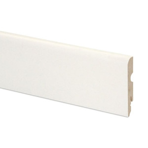 GoodHome MDF Skirting Board 13 x 80 x 2200 mm, white