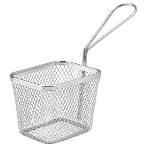 GRILLTIDER Serving basket, stainless steel