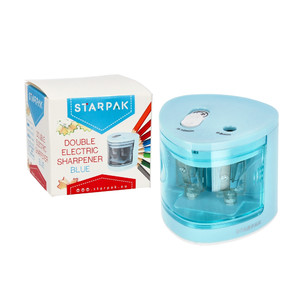 Starpak Double Electric Sharpener, blue