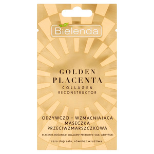 Bielenda Golden Placenta Collagen Reconstructor Nourishing Strenghtening Anti-Wrinkle Mask 8ml