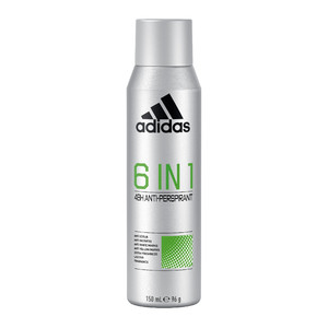 Adidas Men Anti-Perspirant Deodorant Spray for Men 6in1 Vegan 150ml