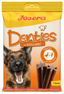 Josera Denties Duck & Carrot Dog Dental Snacks 180g
