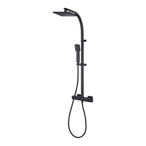 Shower Set Kever, black