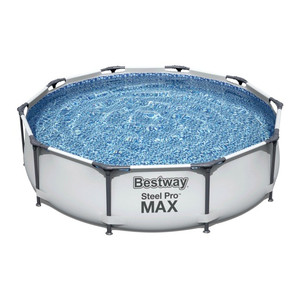 Bestway Steel Pro Pool with Filter 3.05 x 0.76 m, white