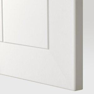 METOD / MAXIMERA High cab f oven w door/3 drawers, white/Stensund white, 60x60x240 cm