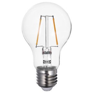 LUNNOM LED bulb E27 150 lumen, globe clear