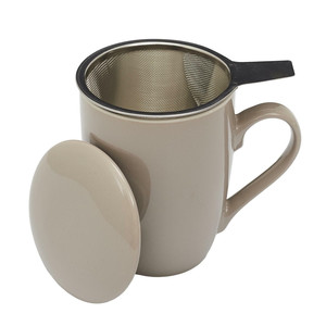 Mug Infuser Mira, beige
