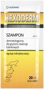 Hexoderm Dermatological Shampoo for Rodents & Fur Animals 20ml - 1pc