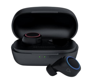 Creative Labs Sensemore Air True Wireless Earbuds, Black