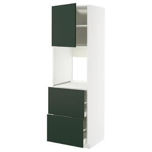 METOD / MAXIMERA Hi cab f ov w dr/2 frnts/2 hi drwrs, 60x60x200 cm