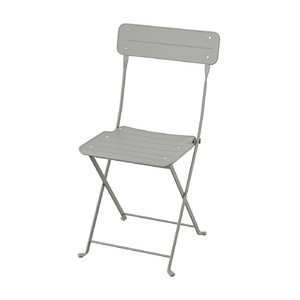 SUNDSÖ Chair, outdoor, grey