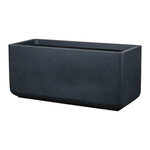 Outdoor Plant Pot Trough 65cm, dark grey