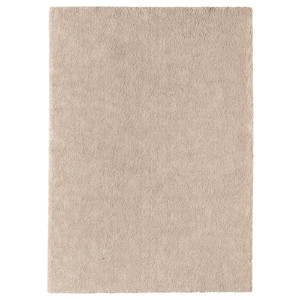 STOENSE Rug, low pile, off-white, 170x240 cm