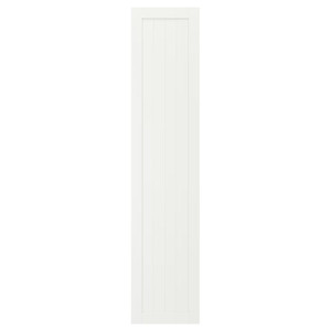 GULLABERG Door with hinges, white, 50x229 cm