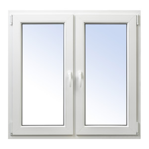Casement/Tilt and Turn Window PVC 1165 x 1135 mm, symmetrical