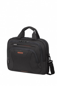 American Tourister Laptop Bag AT WORK 13.3-14.1", black-orange