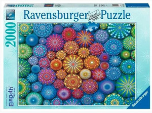 Ravensburger Jigsaw Puzzle 2D Rainbow Mandalas 2000pcs 14+