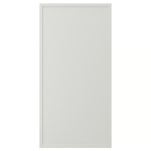 ASPUDDEN Door, light grey, 40x80 cm