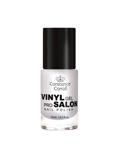 Constance Carroll Vinyl Gel Pro Salon Nail Polish no. 27 Silver Moon 10ml