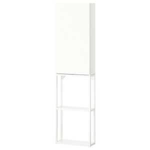 ENHET Storage combination, white, 40x17x150 cm