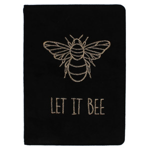 Plush Notebook A5 Bee