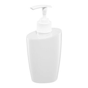 Bisk Soap Dispenser Pop, white